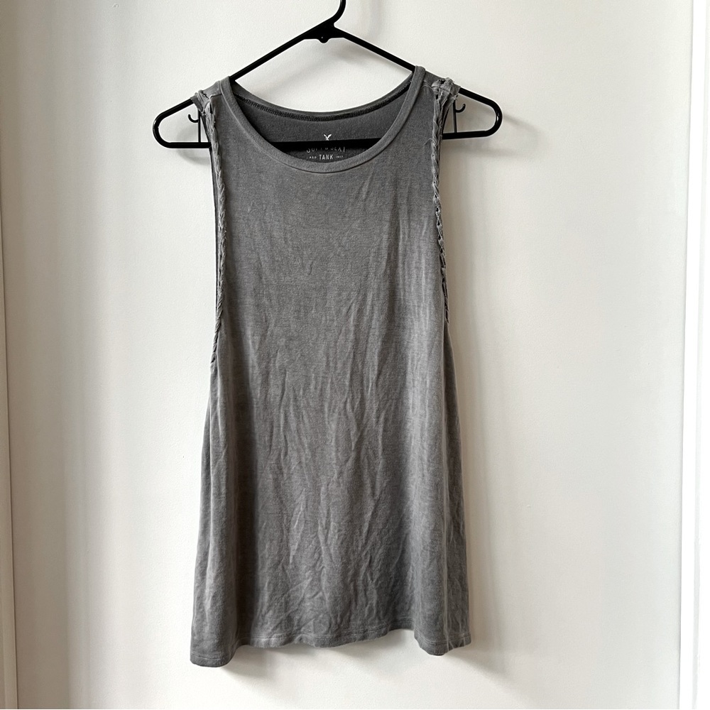 AE Long Grey Tank